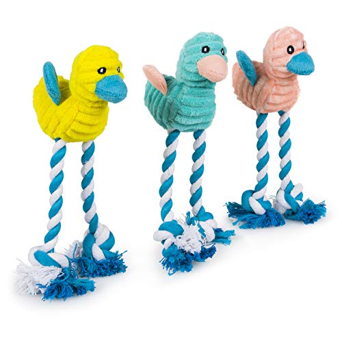 Little Petface Hundespielzeug aud Kord mit langen Beinen von Little Petface