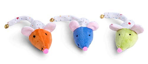 Little Petface Mäusekopf mit Glöckchen, Spielzeug für Kätzchen von Little Petface