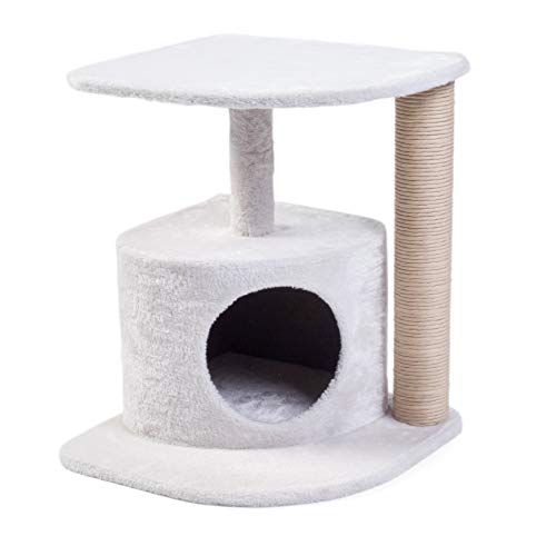 Petface Eck-Kratzbaum für Katzen, cremefarben Petface Eck-Kratzbaum für Katzen, cremefarben von Petface
