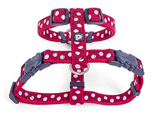 Petface Hundegeschirr, XS, kirschrot/weiß Petface Hundegeschirr, XS, kirschrot/weiß von Petface