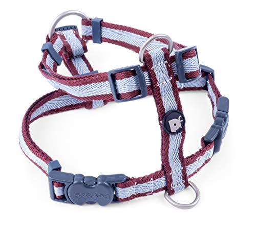 Petface Hundegeschirr, gestreift, Größe M, Ox Blood Petface Hundegeschirr, gestreift, Größe M, Ox Blood von Petface