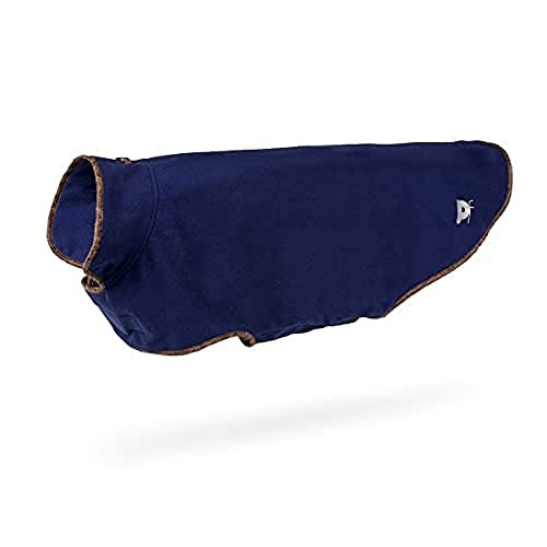 Petface Hundemantel, Fleece, Größe L, 50 cm, Marineblau von Petface