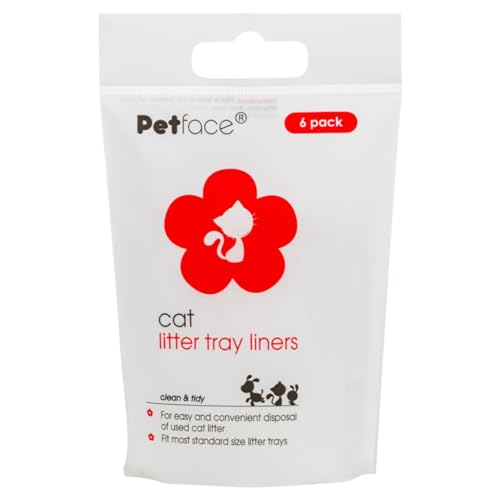 Petface Katzentoilette, 6 Stück, Weiß von Petface