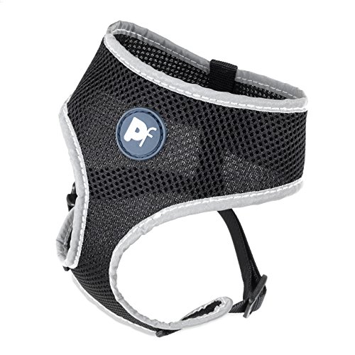 Petface Komfort Hundegeschirr, reflektierend, klein, schwarz Petface Komfort Hundegeschirr, reflektierend, klein, schwarz von Petface