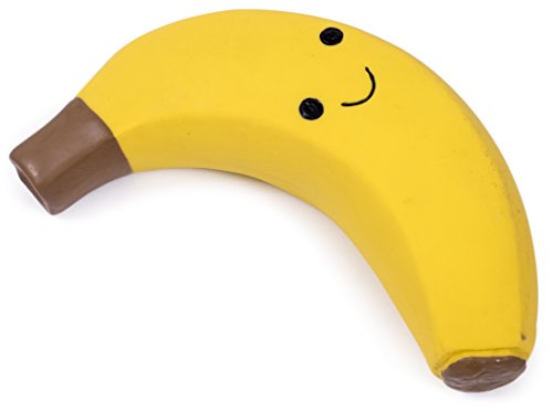 Petface Latex Banane, Hundespielzeug, groβ von Petface