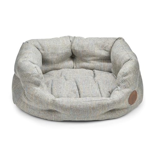 Petface Meadow Weave Hundebett, oval, Größe S von Petface