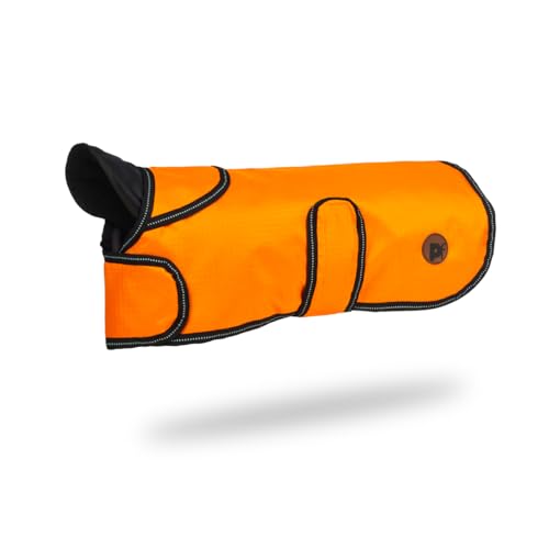 Petface Outdoor Paws 2-in-1 Hundemantel, Orange, 45 cm, 1 Stück von Petface