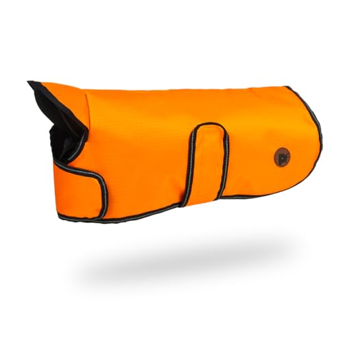 Petface Outdoor Paws 2-in-1 Hundemantel, Orange, 50 cm, 1 Stück von Petface