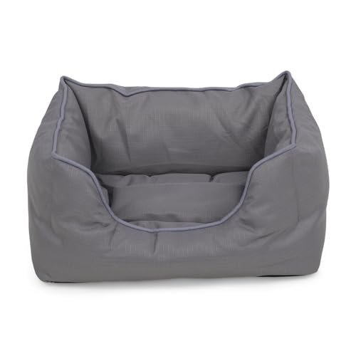 Petface Planet Ocean Cycle Hundebett, quadratisch, Grau, Größe S Petface Planet Ocean Cycle Hundebett, quadratisch, Grau, Größe S von Petface