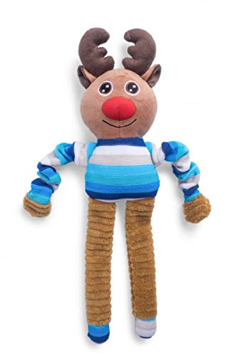 Petface Rentier Pullover mit langen Beinen für Hunde und Welpen, Weihnachtsspielzeug von Petface