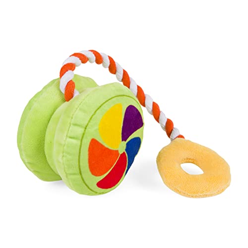 Petface Retro Yo-Yo Hundespielzeug aus Plüsch von Petface