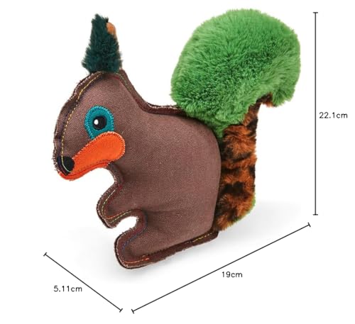 Petface Salina Hundespielzeug Eichhörnchen Plüsch (1 Stück) Petface Salina Hundespielzeug Eichhörnchen Plüsch (1 Stück) von Petface