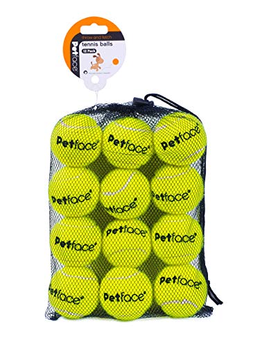 Petface Tennisbälle, 12er Pack von Petface