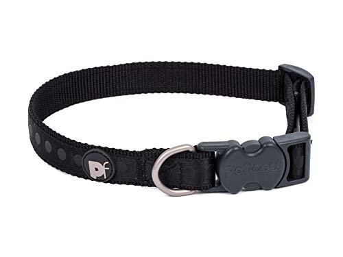 Petface Tonal Dots Hundehalsband, bedruckt, Größe L, Schwarz Petface Tonal Dots Hundehalsband, bedruckt, Größe L, Schwarz von Petface
