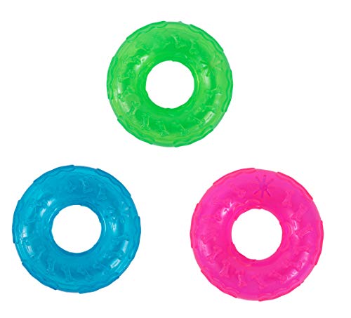 Petface (Toyz by Spielring Hundespielzeug, Blau/Grün/Rosa (zufällige Farbe) von Petface