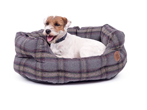 Petface Ovales Hundebett aus Tweed von Petface