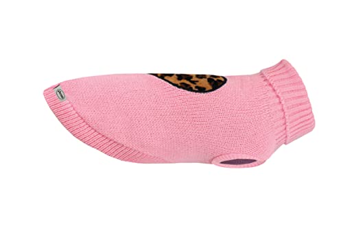 Record Posh XXXS 15 cm Pullover Hundemantel Rosa Herz Leopard Record Posh XXXS 15 cm Pullover Hundemantel Rosa Herz Leopard von Petgnam