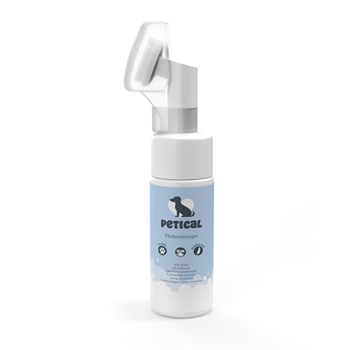 PETICAL Hunde-Pfotenreiniger I 100% vegan & ph-neutral, mit schaumigem Pflege- und Reinigungsserum, Aloe-Vera & Kokusnussöl, für saubere und gepflegte Pfoten, Pfotenreinigung Hundepflege Zubehör PETICAL Hunde-Pfotenreiniger I 100% vegan & ph-neutral, mit schaumigem Pflege- und Reinigungsserum, Aloe-Vera & Kokusnussöl, für saubere und gepflegte Pfoten, Pfotenreinigung Hundepflege Zubehör von Petical