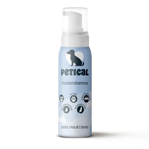 PETICAL Hunde-Trockenshampoo I 100% vegan & ph-neutral, Oliven & Kokosöl, für schnelle Reinigung, Hundeshampoo Shampoo Hundefell Pflege Hundepflege Fellspray Pflegespray Trocken Dog Dry Spray PETICAL Hunde-Trockenshampoo I 100% vegan & ph-neutral, Oliven & Kokosöl, für schnelle Reinigung, Hundeshampoo Shampoo Hundefell Pflege Hundepflege Fellspray Pflegespray Trocken Dog Dry Spray von Petical