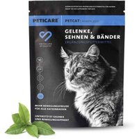 Peticare Gelenkpulver für Katzen, Mit MSM, Kollagen, stärkt Knochen, Gelenke von Peticare