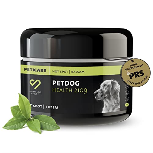 Peticare Hot-Spot Balsam für Hunde | speziell bei Hotspots & Ekzemen Aller Art | lindert Juckreiz & unterstützt Regenerationsprozess | einzigartiges PRS® System für Lange Wirkung - petDog Health 2109 von Peticare