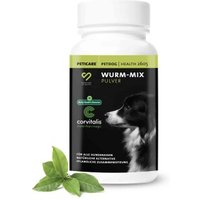 Peticare Wurm-Mix Pulver für Hunde, Natürliche Alternative | 90 gr von Peticare
