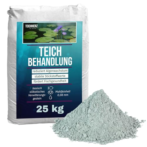TeichHerz Teichbehandlung Algenentferner Teichaufbereiter Grundpflegemittel für den Teich Wasseraufbereiter Gartenteich Fadenalgenvernichter Petigi TeichHerz Teichbehandlung Algenentferner Teichaufbereiter Grundpflegemittel für den Teich Wasseraufbereiter Gartenteich Fadenalgenvernichter Petigi von Petigi
