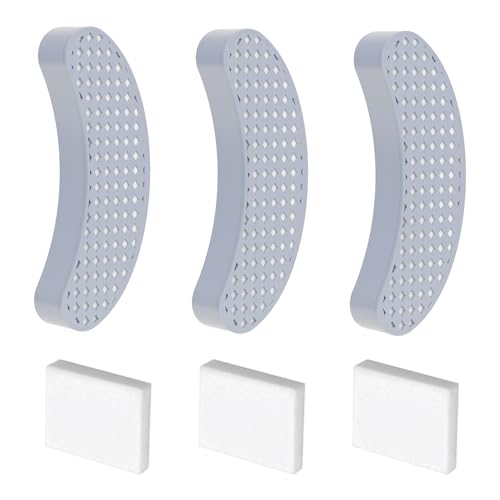 Petinstinct Ersatzfilter für Katzenwasserbrunnen, 3 Stück Haustierbrunnenfilter mit 3 Schwämmen, Schaumstoff für 3,2 l Edelstahl, automatischer Katzenwasserspender Petinstinct Ersatzfilter für Katzenwasserbrunnen, 3 Stück Haustierbrunnenfilter mit 3 Schwämmen, Schaumstoff für 3,2 l Edelstahl, automatischer Katzenwasserspender von Petinstinct