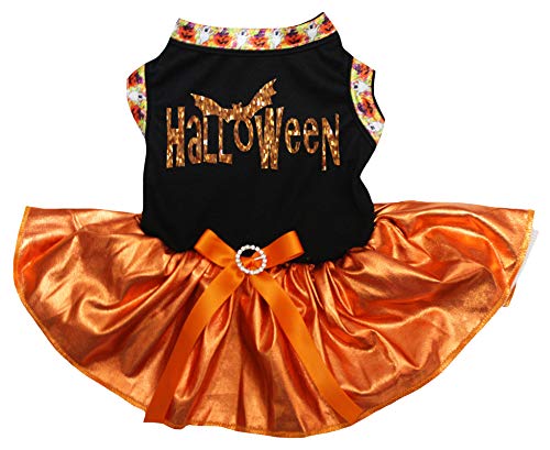 Petitebella Halloween-Kleid mit Tutu, Schwarz, XXX-Large, schwarz von Petitebella