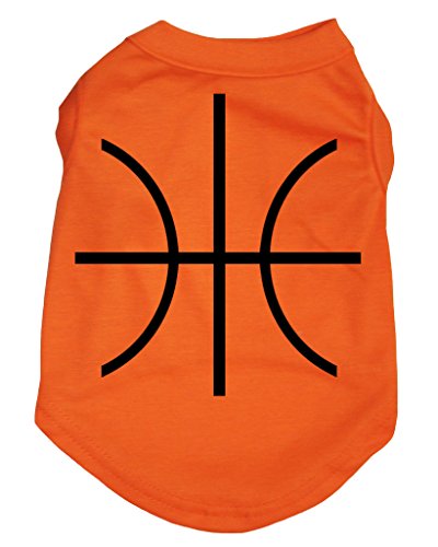 Petitebella Puppy Kleidung Hund Kleid Basketball Orange Baumwolle T-Shirt, XX-Large, Orange von Petitebella