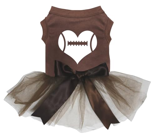 Petitebella Rugby-Hundekleid mit Herzmotiv, Braun/Braun, Größe XXXL Petitebella Rugby-Hundekleid mit Herzmotiv, Braun/Braun, Größe XXXL von Petitebella