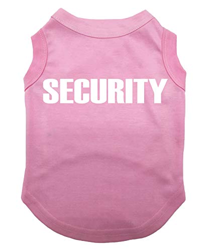 Petitebella Security Guard Hunde-Shirt, Rosa, Größe XXL Petitebella Security Guard Hunde-Shirt, Rosa, Größe XXL von Petitebella
