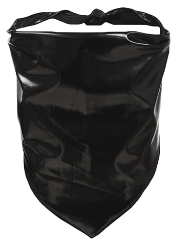 Petitebelle Bling Haustier-Halstuch, einfarbig, Schwarz, Größe L von Petitebelle