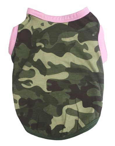 Petitebelle Einfarbiges Hunde-Shirt, Camouflage, Größe XXL Petitebelle Einfarbiges Hunde-Shirt, Camouflage, Größe XXL von Petitebelle