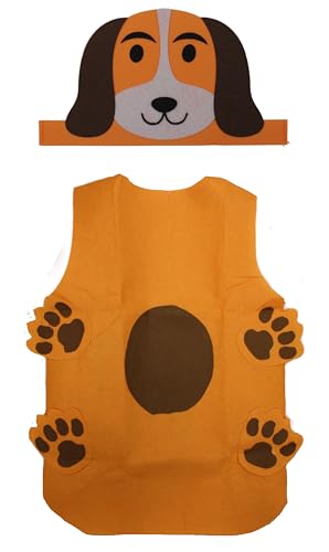 Petitebelle Halloween Cosplay Tierkostüm (Hund, Einheitsgröße) von Petitebelle