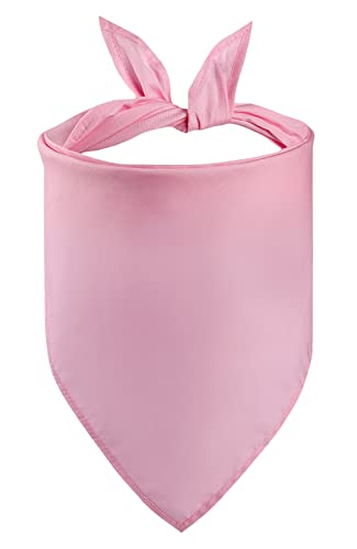 Petitebelle Hundehalstuch, einfarbig, Rosa, Größe L von Petitebelle