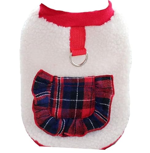 Petitebelle Hundepullover aus Fleece, kariert, Größe XS, Weiß Petitebelle Hundepullover aus Fleece, kariert, Größe XS, Weiß von Petitebelle