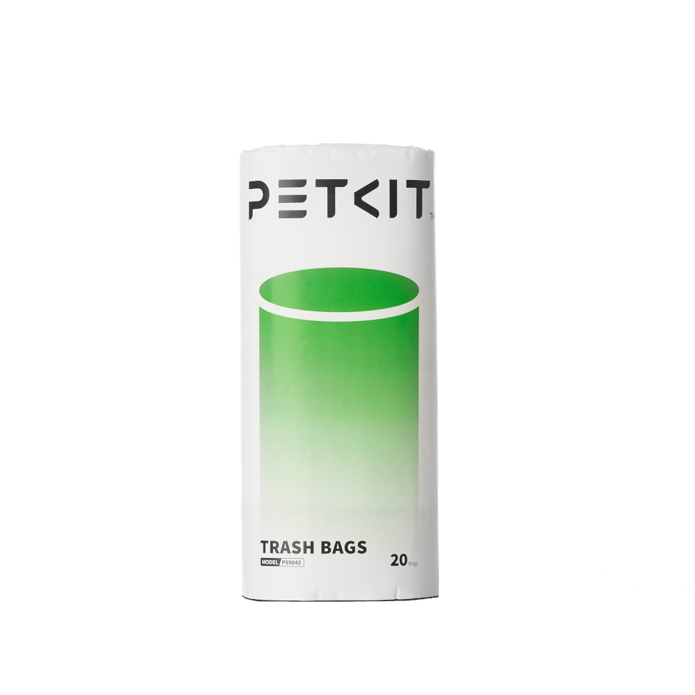 Petkit Selbstreinigende Katzentoilette Purobot Max Pro - Zubehör: Passende Toilettenbeutel (20 Stück) von Petkit
