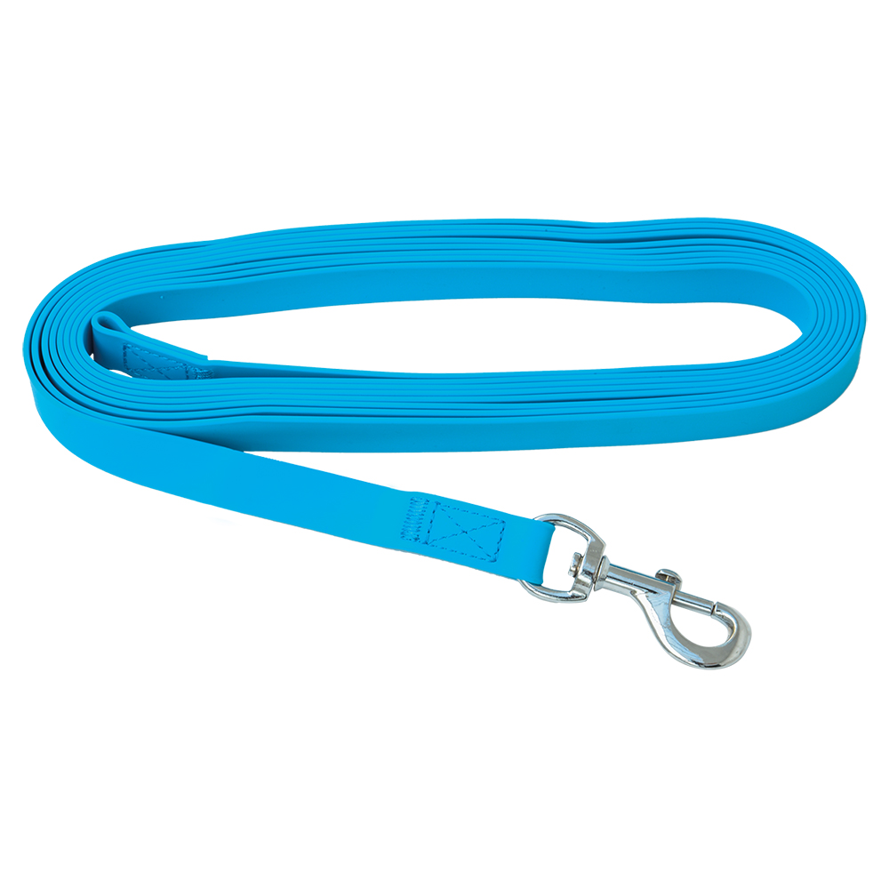 Pawz & Pepper Schleppleine Strong, blau - 5 m lang, 10 mm breit von Petlando