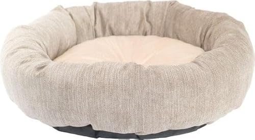 Petlande Hundebett rund Springfield S Tobaco ca. 50 cm Durchmesser von Petlando