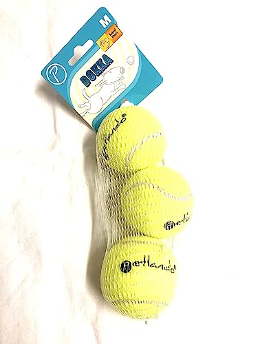 Petlando DOKKA Tennisball M 6 cm Durchm. 3er Pack Robust von Petlando