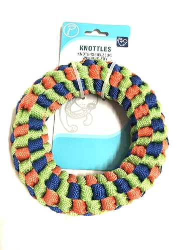 Petlando KNOTTLES Knotenspielzeug Zyklus M für Hunde 17 cm Durchmesser von Petlando