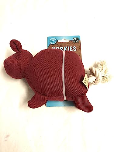 Petlando KORKIES Büffel rot 20 cm robust o. Quietscher Petlando KORKIES Büffel rot 20 cm robust o. Quietscher von Petlando