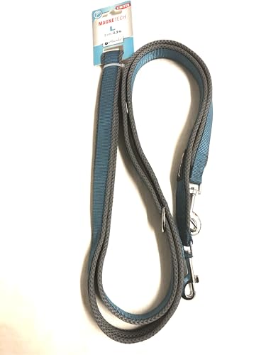 Petlando MAGNETECH Mesh-Führleine L 2,3 m/3cm Petrol/Anthrazit Petlando MAGNETECH Mesh-Führleine L 2,3 m/3cm Petrol/Anthrazit von Petlando
