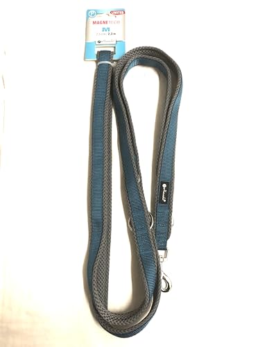 Petlando MAGNETECH Mesh-Führleine M 2,3m/2,5 cm Petrol/Anthrazit Petlando MAGNETECH Mesh-Führleine M 2,3m/2,5 cm Petrol/Anthrazit von Petlando