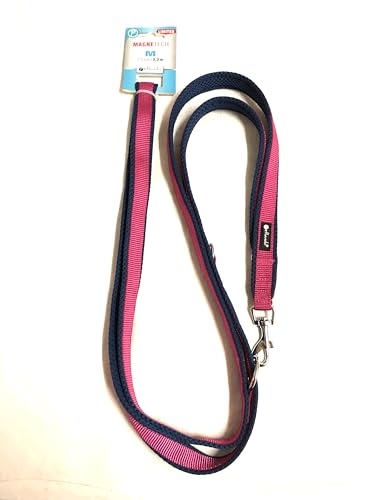 Petlando MAGNETECH Mesh-Führleine M Fuchsia/Navy 2,3m/2,5 cm Petlando MAGNETECH Mesh-Führleine M Fuchsia/Navy 2,3m/2,5 cm von Petlando