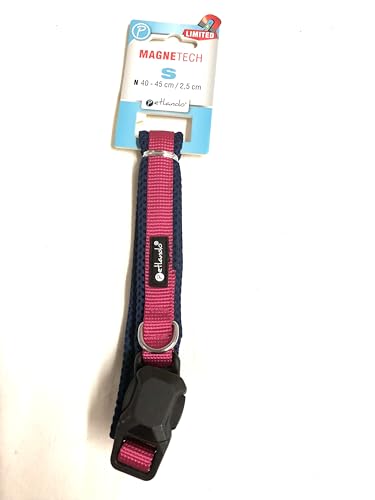 Petlando MAGNETECH Mesh-Halsband Fuchsia/Navy S Halsumfang 40-45 cm, 2,5 cm breit Petlando MAGNETECH Mesh-Halsband Fuchsia/Navy S Halsumfang 40-45 cm, 2,5 cm breit von Petlando