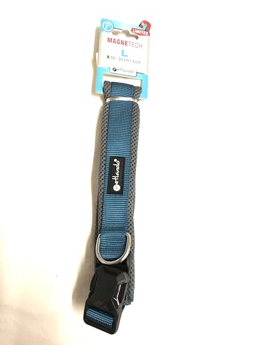 Petlando MAGNETECH Mesh-Halsband Petrol/Anthrazit L Halsumfang 50-55 cm/ 4 cm breit Petlando MAGNETECH Mesh-Halsband Petrol/Anthrazit L Halsumfang 50-55 cm/ 4 cm breit von Petlando