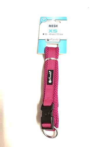 Petlando Mesh-Hundehalsband Fuchsia XS Halsumfang 35-40 cm/ 2,5 cm breit Petlando Mesh-Hundehalsband Fuchsia XS Halsumfang 35-40 cm/ 2,5 cm breit von Petlando