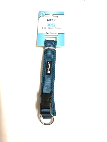 Petlando Mesh-Hundehalsband Petrol XS Halsumfang 35-40 cm/ 2,5 cm breit Petlando Mesh-Hundehalsband Petrol XS Halsumfang 35-40 cm/ 2,5 cm breit von Petlando